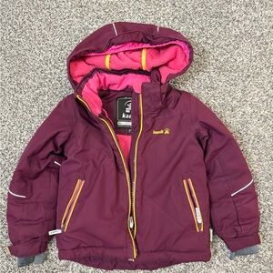 Kamik kids coat size 4